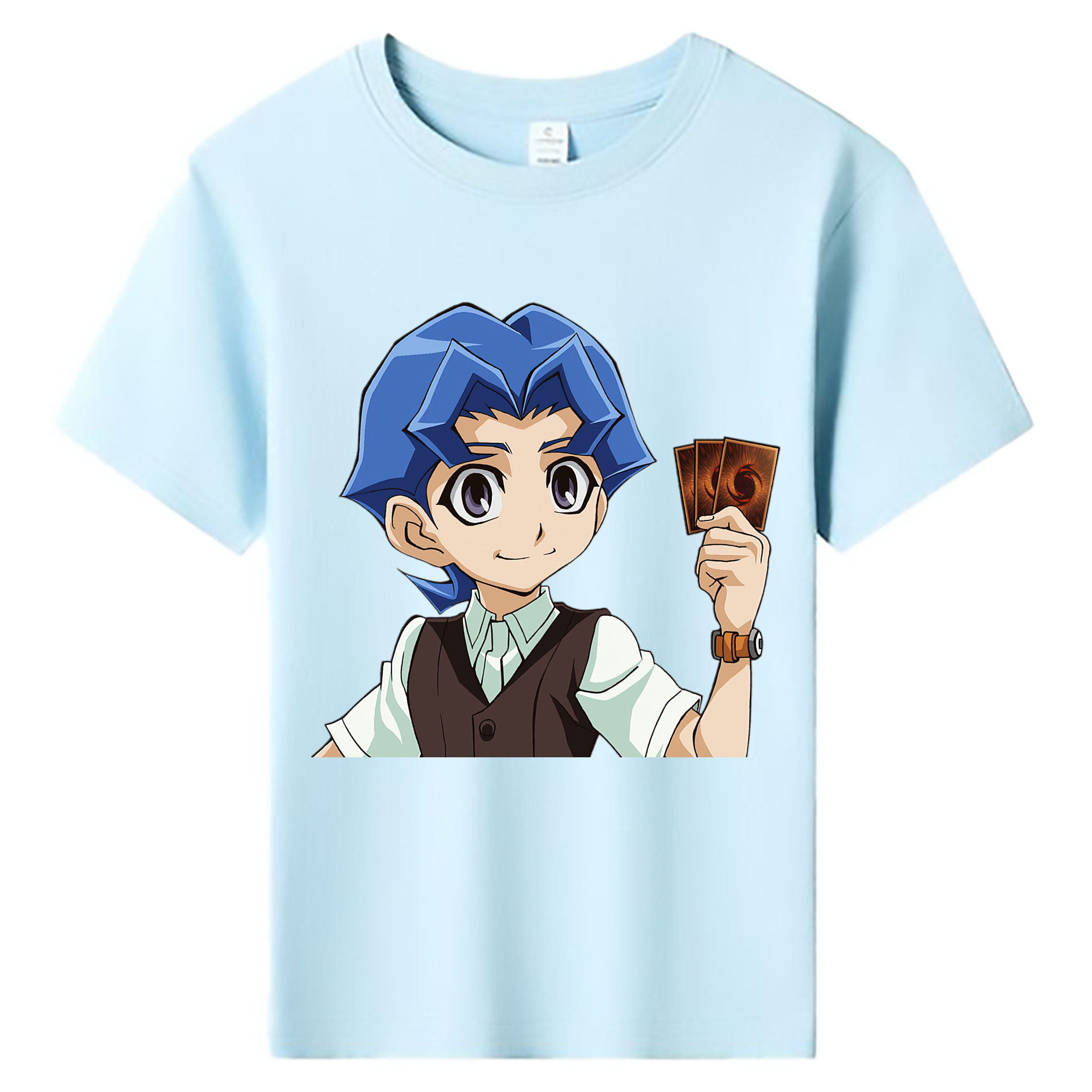 （画像用） 遊☆戯☆王 Yu-Gi-Oh! 綿100％キッズTシャツ（フロントプリント）